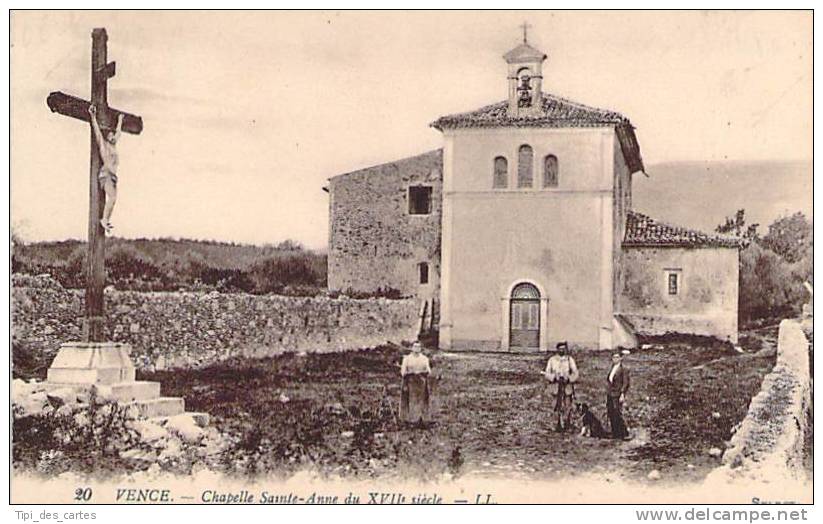 06 - Vence - Chapelle Sainte-Anne (du XVIIe Siècle) - Vence