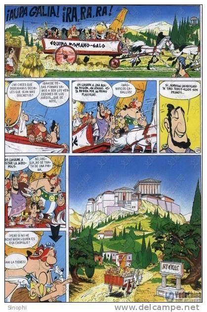 E-10zc/As93^^   Fairy Tales , Asterix Astérix Obelix , ( Postal Stationery , Articles Postaux ) - Fairy Tales, Popular Stories & Legends