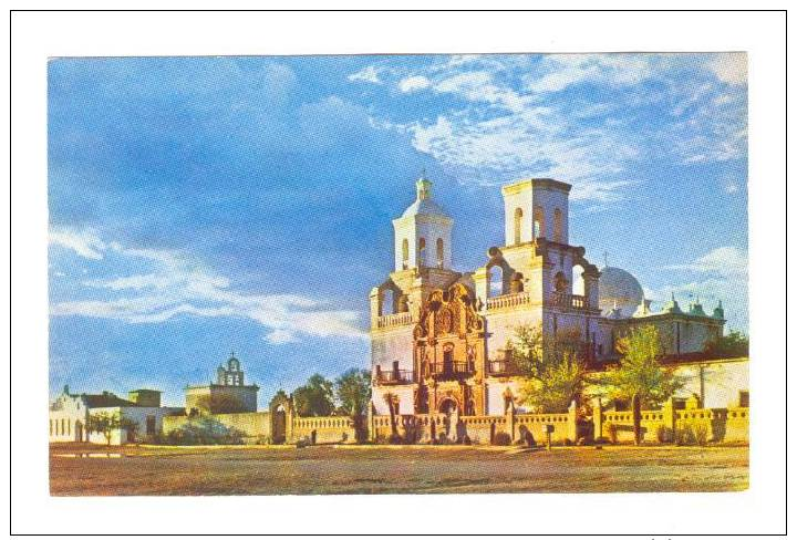 San Xavier Del Bac, Near Tuscon, Arizona, 50-70 - Tucson