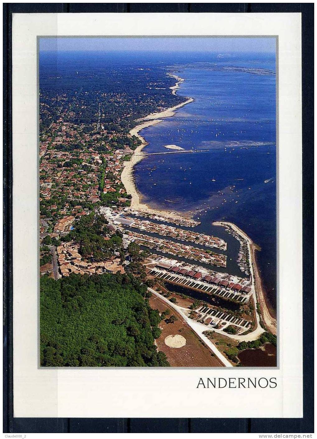 ANDERNOS . Le Port Ostreicole . Vue Aérienne  . Voir Recto - Verso  (H783) - Andernos-les-Bains