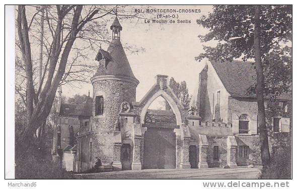 91 MONTGERON.CROSNES.LE MOULIN DE SENLIS - Montgeron