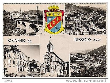 CPM 30 BESSEGES - Multivues - Bessèges