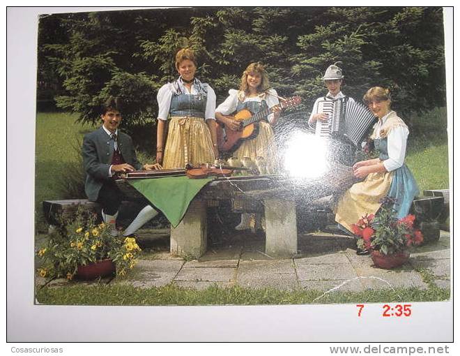 9307 RIMBACHER STUBN MUSI   DEUTSCHLAND GERMANY   POSTCARD   YEARS  1970  OTHERS IN MY STORE - Música