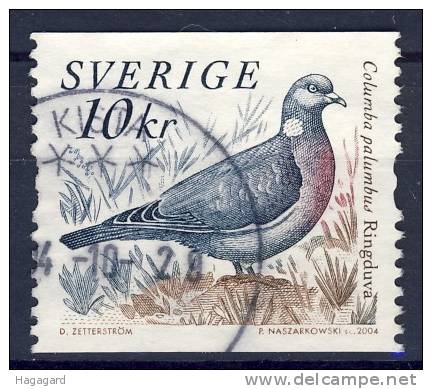 ##Sweden 2004. Bird: Pigeon. Michel 2418. Cancelled(o). - Gebraucht