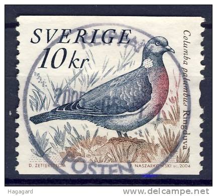 ##Sweden 2004. Bird: Pigeon. Michel 2418. Cancelled(o). - Usados