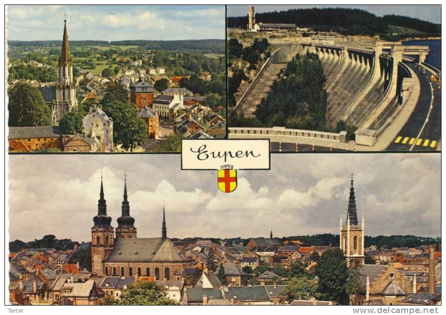 Eupen -Souvenir D'... -  3 Vues -1974 - Eupen