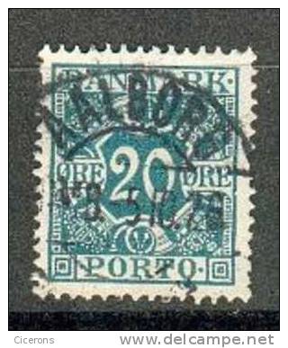 Collection DANEMARK ; Taxe ;1921-27 ; N°13 ; Oblitéré - Port Dû (Taxe)