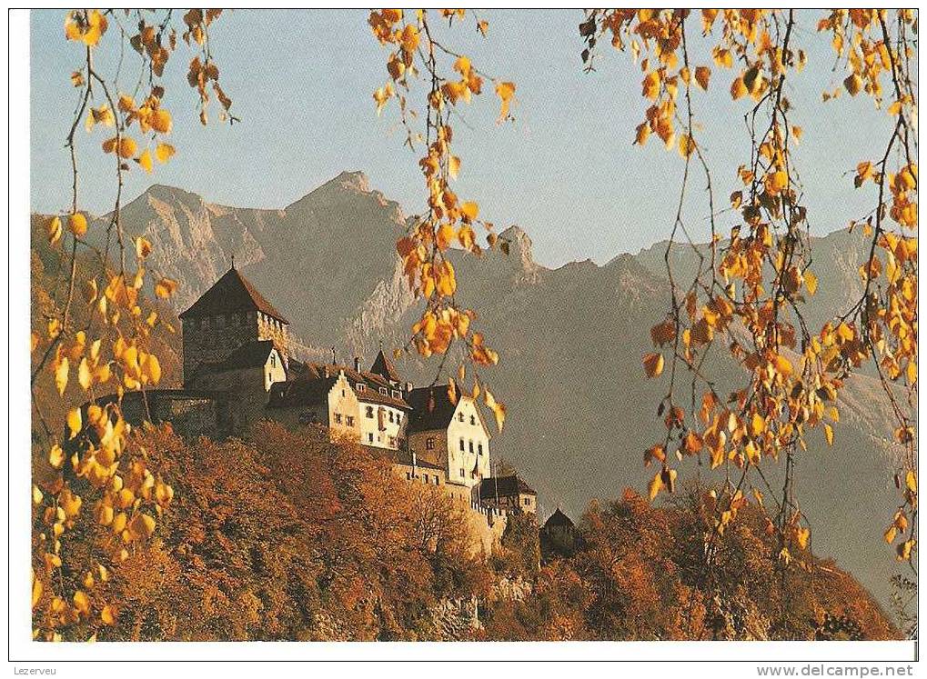 CP LIECHTENSTEIN VADUZ CHATEAU CASTLE SCHLOSS - Liechtenstein