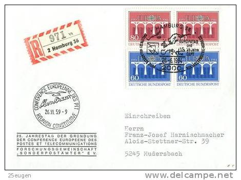 GERMANY 1984 EUROPA CEPT POSTMARK - 1984