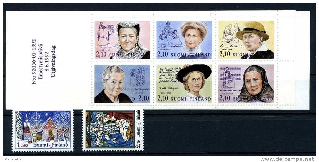 FINLANDIA FINLAND - 1992 - MNH ** - Unused Stamps