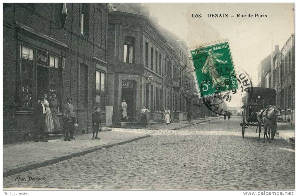DENAIN - Rue De Paris - Denain