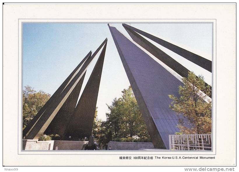 Korea - The Korea-U.S.A. Centennial Monument, Incheon-Si - Corée Du Sud