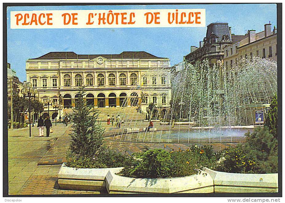 A417 Place De L´Hotel De Ville – Saint Etienne / Viaggiata 1981 - Saint Etienne De Montluc