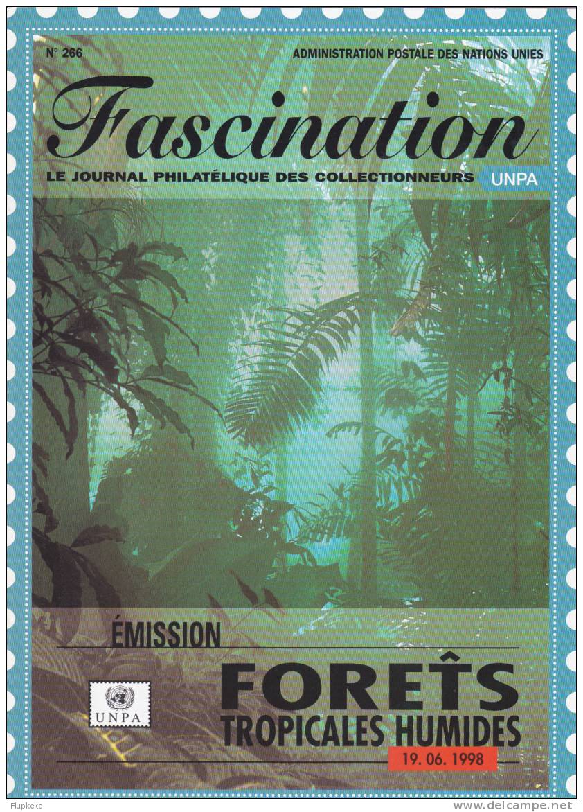 Fascination Communiqué de Presse 258 à 266 Administration des Nations Unies 1997-1998