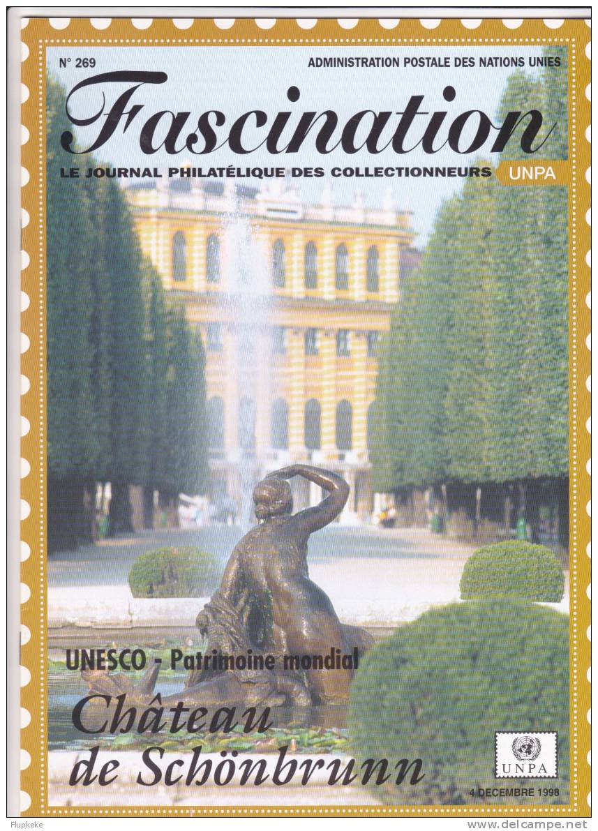 Fascination Communiqué De Presse 258 à 266 Administration Des Nations Unies 1997-1998 - Französisch (ab 1941)
