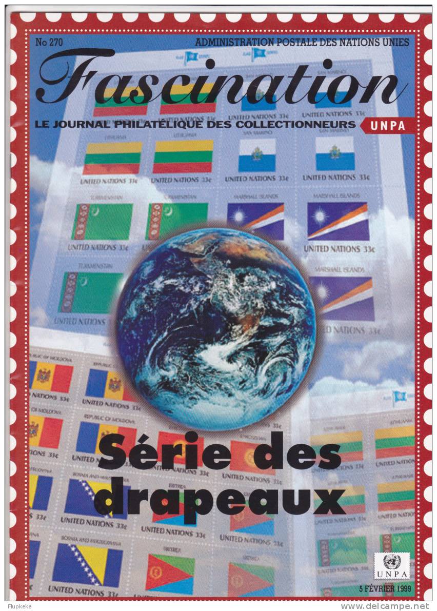 Fascination Communiqué De Presse 258 à 266 Administration Des Nations Unies 1997-1998 - Francés (desde 1941)