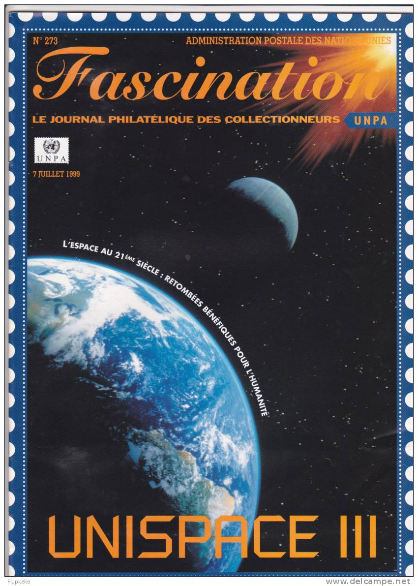 Fascination Communiqué de Presse 258 à 266 Administration des Nations Unies 1997-1998