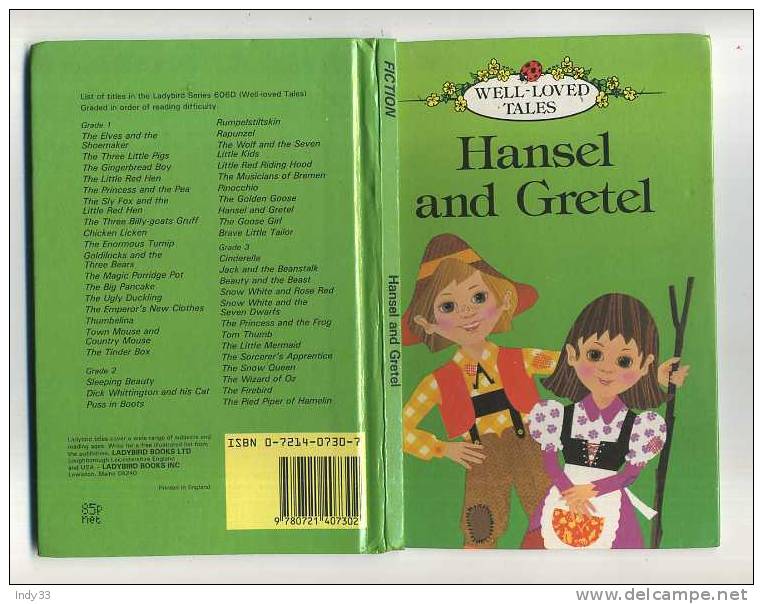 - LADYBIRD . HANSEL AND GRETEL - Ladybird (Coccinelle)