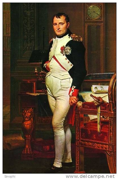 E-10zc/NP54^^   Oil Painting , Napoleon , (  Postal Stationery , Chine Articles Postaux ) - Napoléon