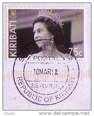 TP Timbre De Kiribati - Reine ELIZABETH II D'Angleterre - QUEEN Of England Stamp - Königin Briefmarke - Königshäuser, Adel