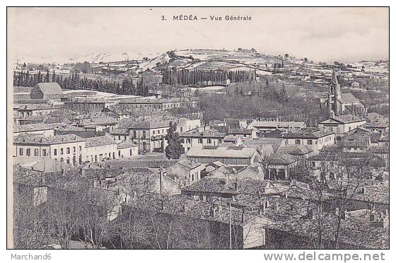 ALGERIE.MEDEA.VUE GENERALE - Medea