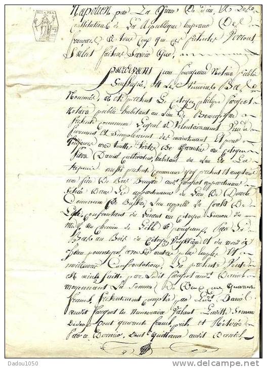 Document 1802 - Cachets Généralité