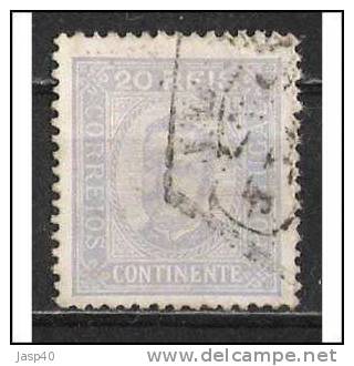 PORTUGAL AFINSA 75 - USADO, PAPEL PORCELANA 12 1/2 - Used Stamps