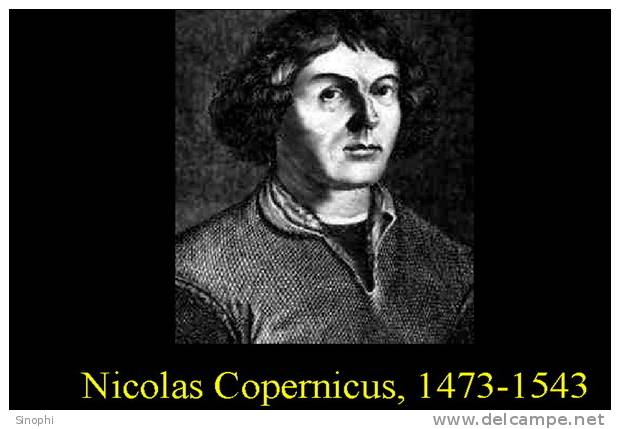 E-10zc/Co10^^   Astronomy  Nicolaus Copernicus   , ( Postal Stationery , Articles Postaux ) - Sterrenkunde