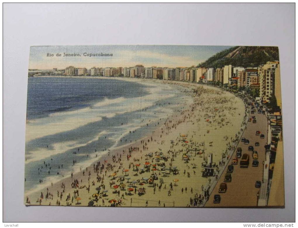 Rio De Janeiro. - Copacabana.  (15 - 6 - 1951) - Copacabana