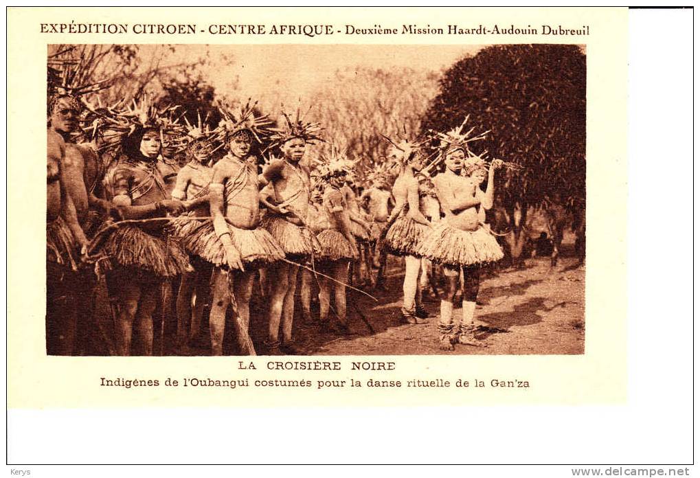 Expédition CITROEN - CENTRE AFRIQUE - Deuxième Mission Haardt - Audouin Dubreuil ; Indigènes De L'Oubangi - Non Classés