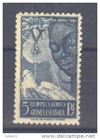 GU305-3778TEURESPAER.Guinee.CENTENARIO   DE ISABEL  LA.CATOLICA.GUINEA ESPAÑOLA.1951. (Ed 305**) Sin Charnela.MAGNIFICO. - Nuevos