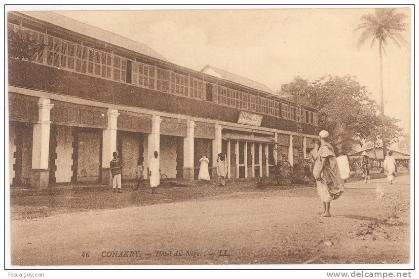 CPA GUINEE - CONAKRY - HOTEL DU NIGER - Guinée