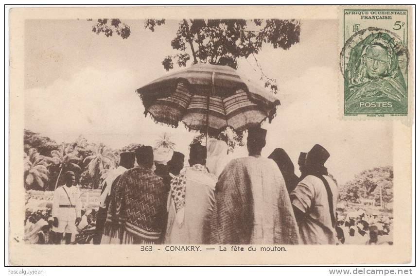 CPA GUINEE - CONAKRY - LA FETE DU MOUTON - Guinee