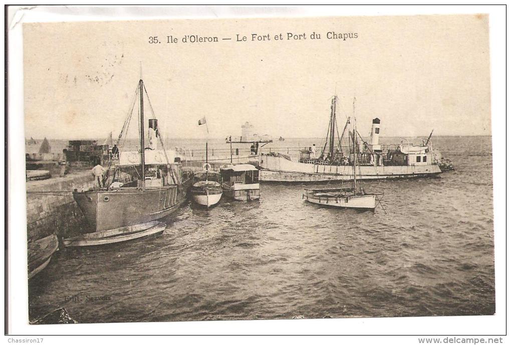 17 -LE CHAPUS -lot De 2 Cartes-   Parc à Huîtres - Le Lavage + Le Fort Et Port Du Chapus - Marennes