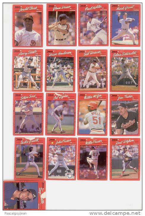 49 BASEBALL DONRUSS 90 - Lotes