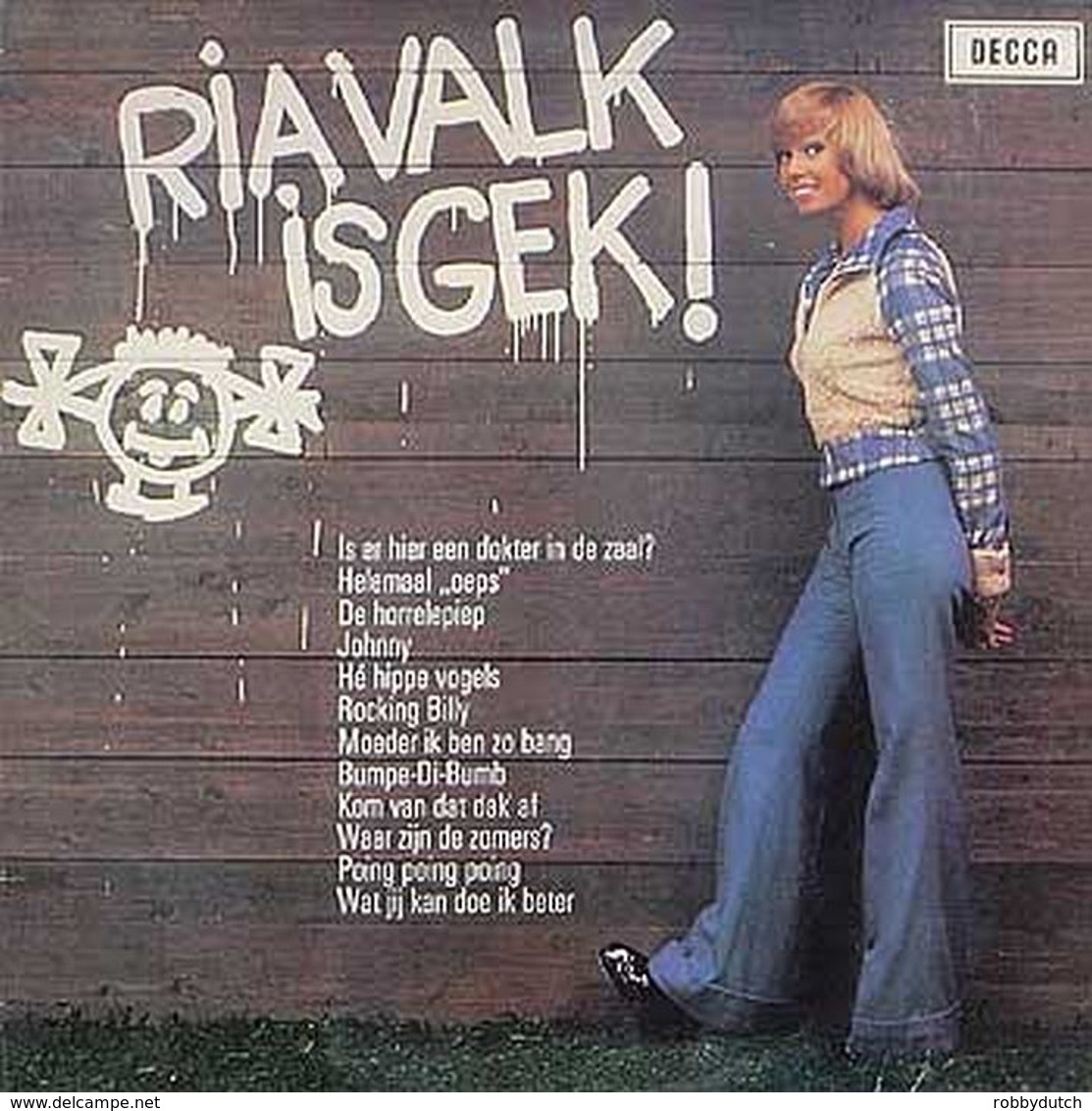 * LP *  RIA VALK IS GEK! (Holland 1974) - Sonstige - Niederländische Musik