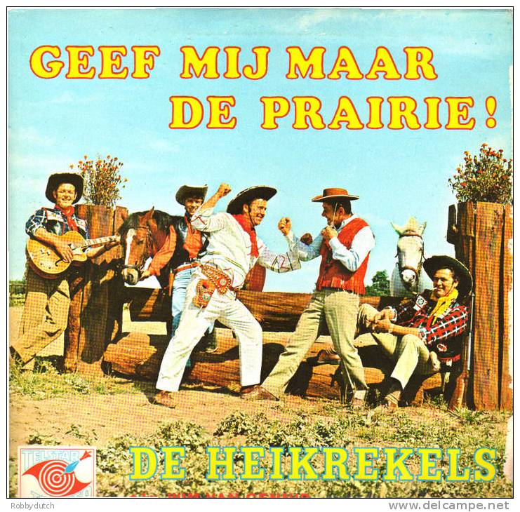 * LP *  HEIKREKELS - GEEF MIJ MAAR DE PRAIRIE ! - Sonstige - Niederländische Musik