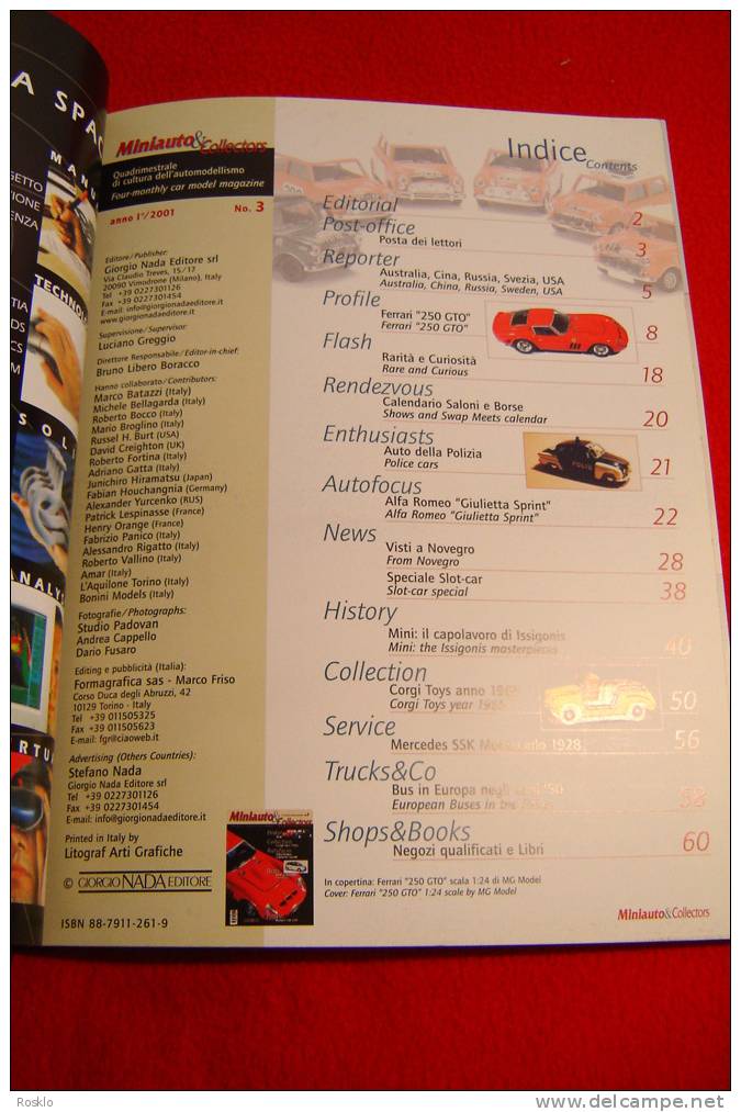 REVUE / MINIAUTO ET COLLECTORS N° 3 DE 2002 / MODELISME + ANCIENNES  / PARFAIT   ETAT - Literature & DVD