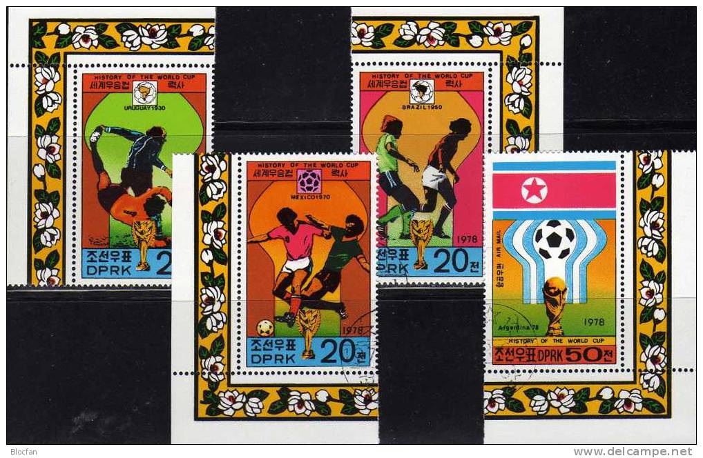 Historie Fussball-WM Korea 1733/45 Mit 12xZD,4xER+ 12-KB O 33€ Mexiko Argentinien Deutschland Sport Bloc Soccer Sheetlet - 1938 – Frankreich