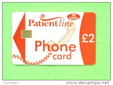 UK - Chip Phonecard/Patientline £2 - [ 8] Firmeneigene Ausgaben