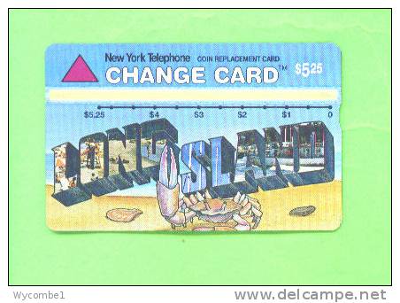 USA - Optical Phonecard/Long Island (Mint/Unused) - Cartes Holographiques (Landis & Gyr)