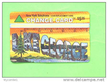 USA - Optical Phonecard/Lake George (Mint/Unused) - [1] Hologrammkarten (Landis & Gyr)