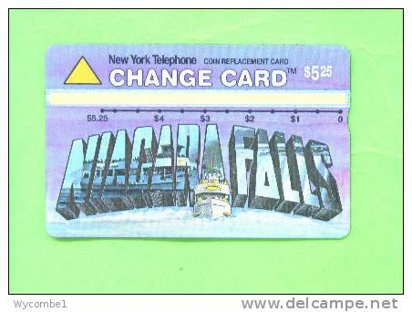 USA - Optical Phonecard/Niagara Falls (Mint/Unused) - [1] Hologrammkarten (Landis & Gyr)