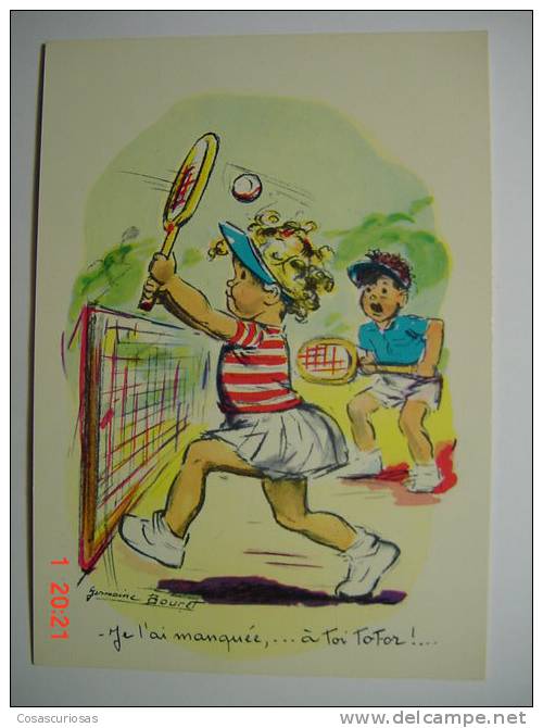 8716 TENIS TENNIS    POSTCARD YEARS 1970  OTHERS IN MY STORE - Tennis