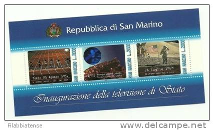 1993 - BF 47 Televisione   ++++++++ - Unused Stamps