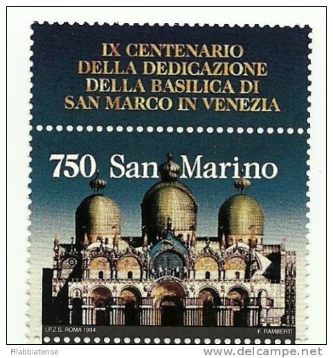 1994 - 1429 Basilica Di San Marco   ++++++ - Unused Stamps