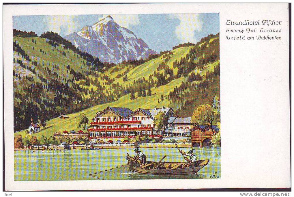 Strand Hotel E Pescatori, Walchensee, Baviera, Germania - Aichach