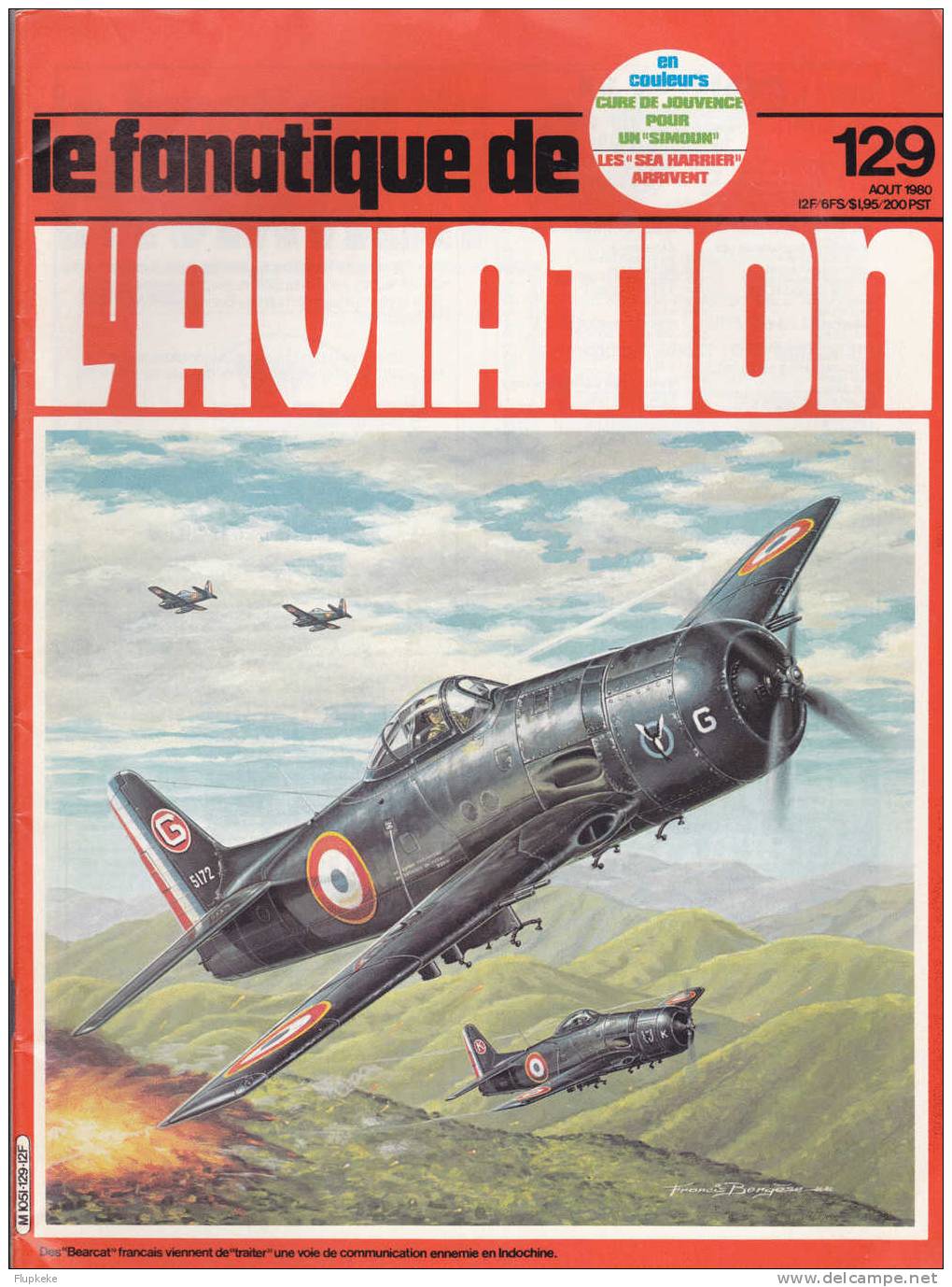 Le Fanatique De L´Aviation 129 Aout 1980 - Aviation