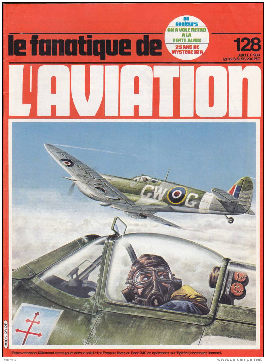 Le Fanatique De L´Aviation 128 Juillet 1980 - Luftfahrt & Flugwesen