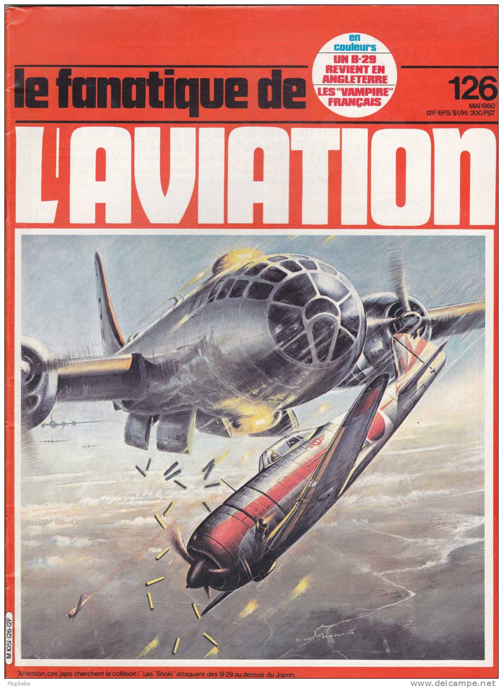 Le Fanatique De L´Aviation 126 Mai 1980 - Aviation